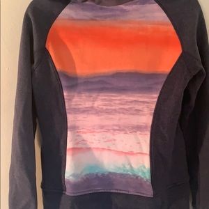 Lululemon cadet blue with beachscape